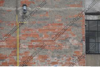 Photo Texture of Wall Brick Plastered 0004